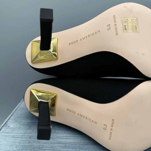 NEW Good American Women’s Ankle Neoprene Booties Black Size 9.5 - Picture 9 of 10